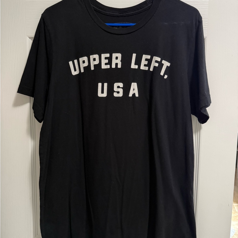 Black Upper Left T-Shirt